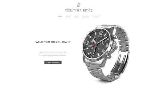 Website Builder - The Time Piece