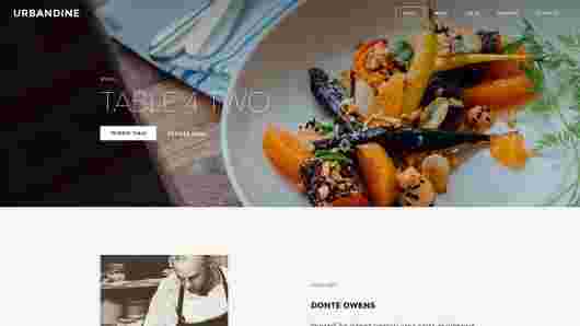 Website Builder - Urban Dine